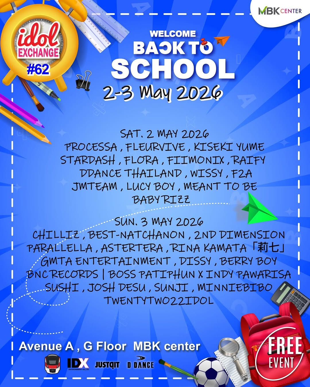 Idol Exchange #62 — Back to School