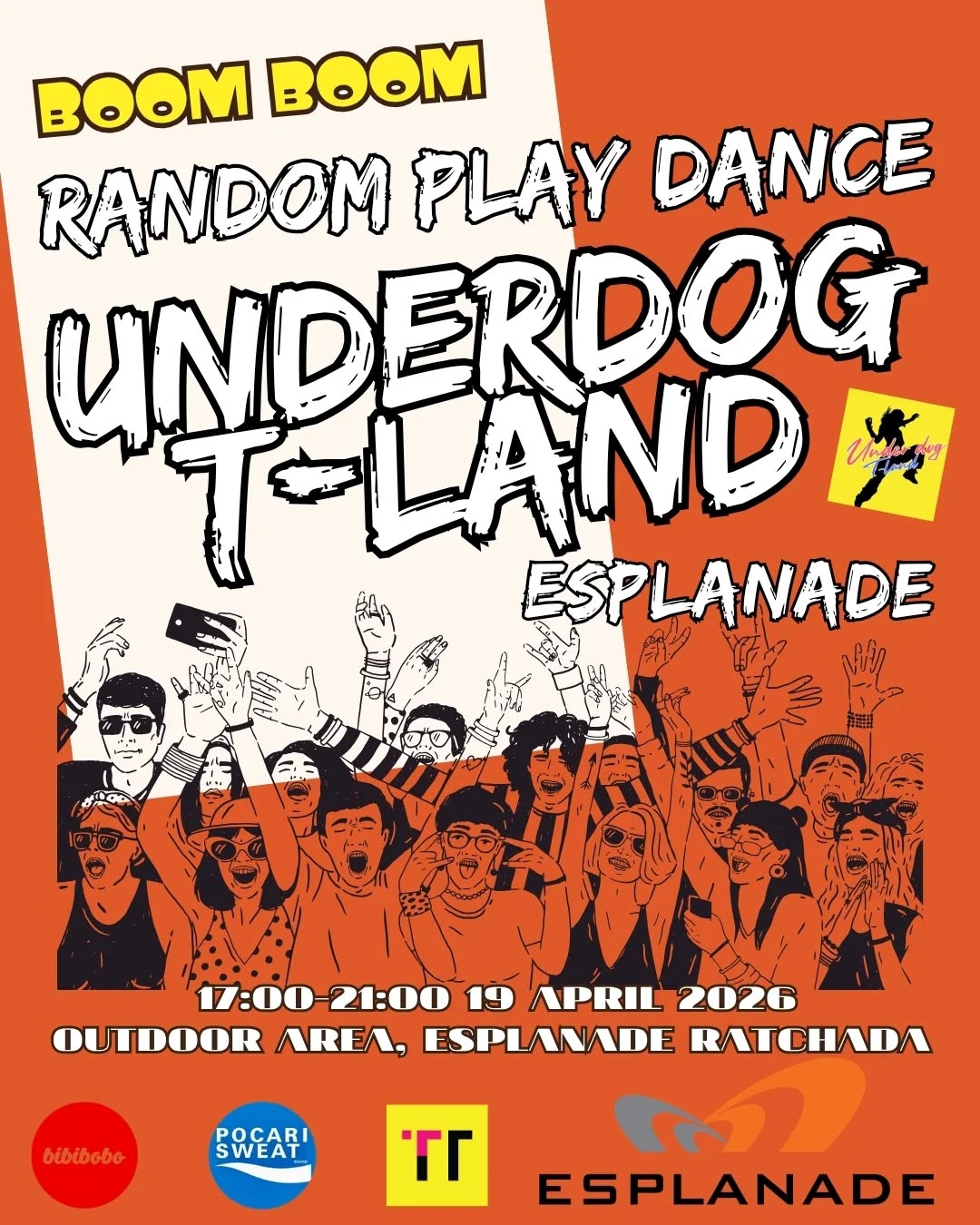 Underdog T-land x Esplanade Ratchada 'Boom Boom' Random Dance S2