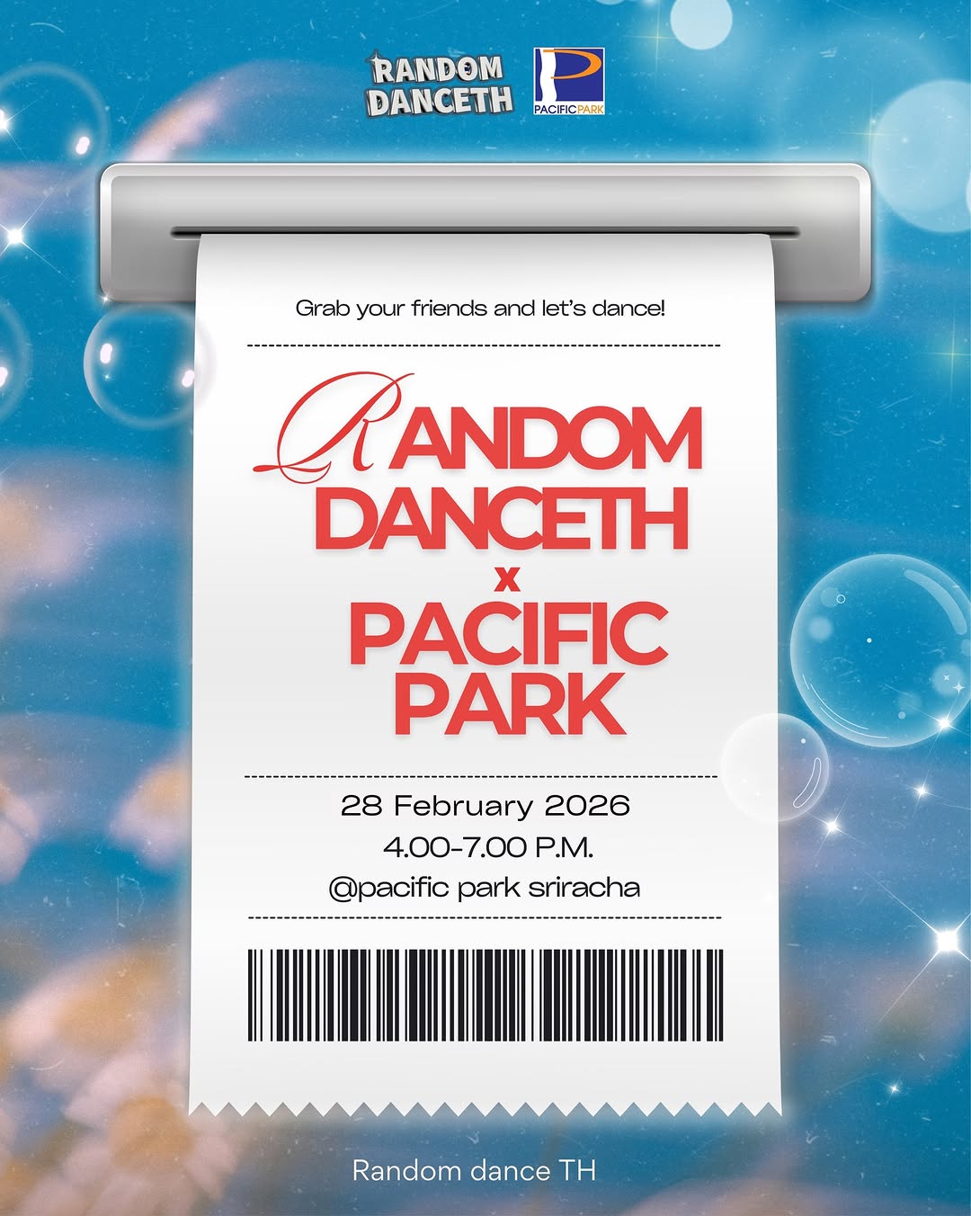Random Dance x Pacific Park Sriracha